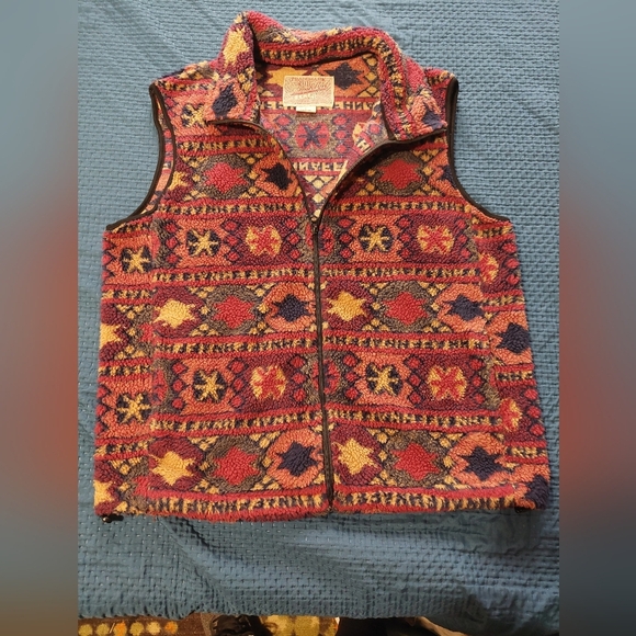 Brooklyn Cloth Colorful Patterned Vest - Picture 1 of 4
